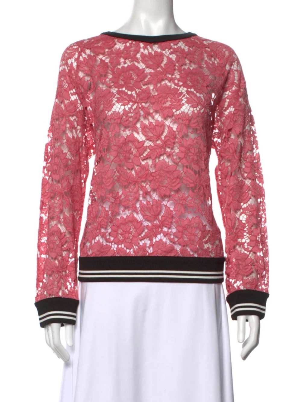 Valentino Lace Crewneck